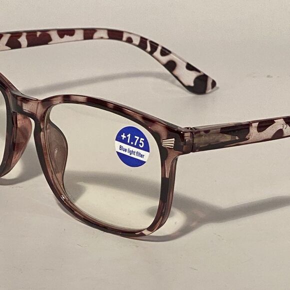 1511 Colette 1.75 Tortoise Reading Glasses Soft Butterfly Readers NWT - Picture 8 of 9